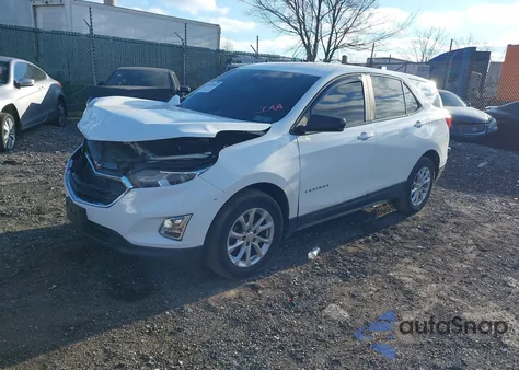 2020 Chevrolet Equinox Fwd Ls из США, поврежденный, VIN 3GNAXHEV5LS702354